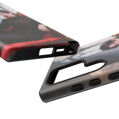 Dracula Velvet Chaise Gothic Vampire Phone Case — Anime Dracula Cover (iPhone, Samsung & Pixel) | Yaoi Monsters