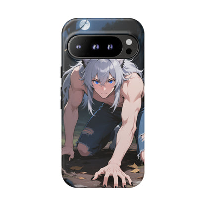 Luca Moonlit Werewolf Tough Phone Case — Anime Wolfman Cover (iPhone, Samsung Galaxy & Google Pixel) | Yaoi Monsters