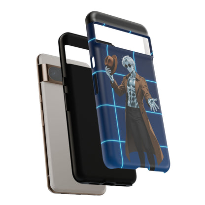 Theodore Marvel Invisible Man Anime Phone Case – iPhone, Samsung & Google Pixel (3D Wrap, Shock-Absorbing) | Yaoi Monsters