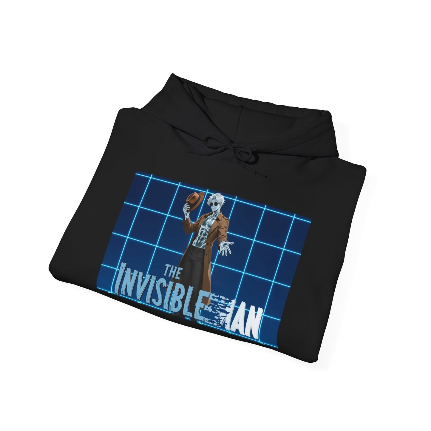 Theodore Marvel Invisible Man Hoodie (Heavy Blend Fleece) — Cozy Anime Monster Hoodie | Yaoi Monsters