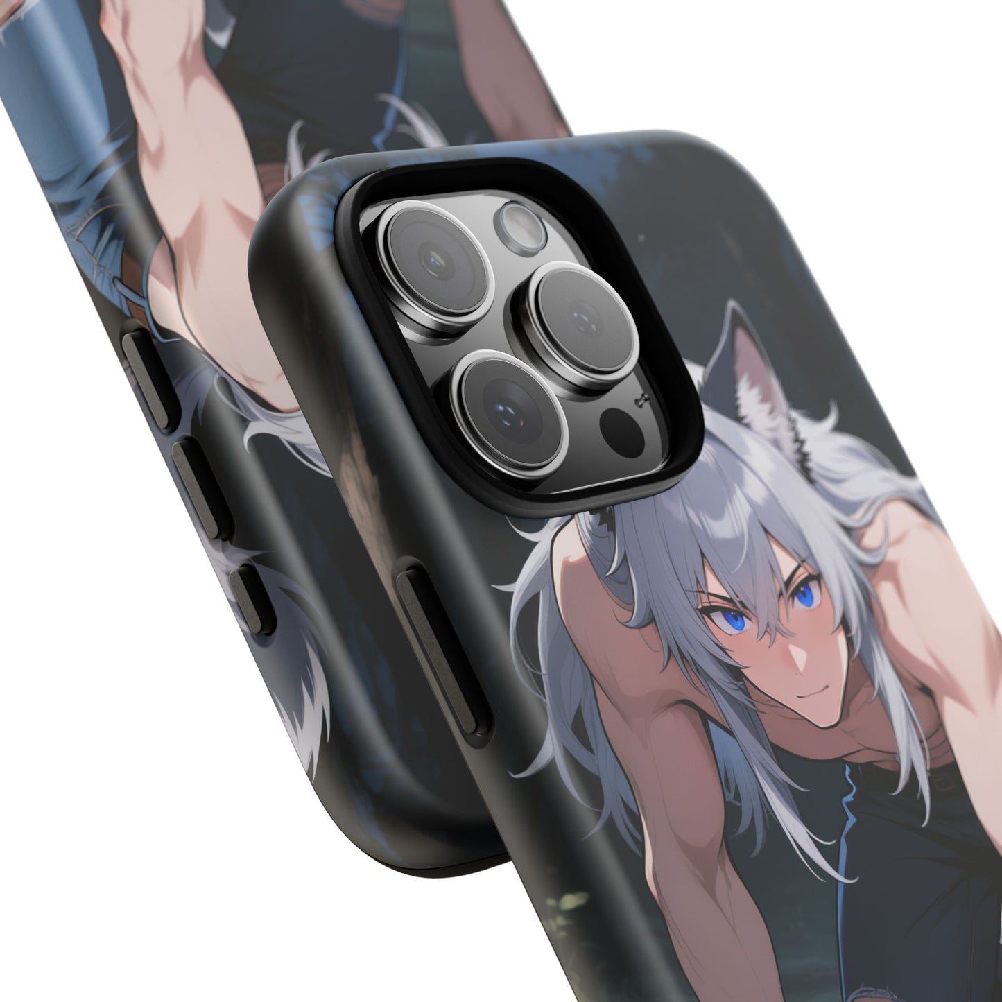Luca Moonlit Werewolf Tough Phone Case — Anime Wolfman Cover (iPhone, Samsung Galaxy & Google Pixel) | Yaoi Monsters