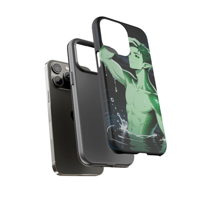 Kel Sea Creature Anime Phone Case — 3D Wrap, Shock-Absorbing (iPhone / Samsung / Pixel) | Yaoi Monsters