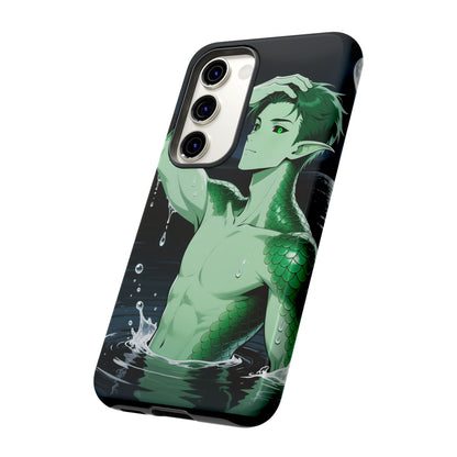 Kel Sea Creature Anime Phone Case — 3D Wrap, Shock-Absorbing (iPhone / Samsung / Pixel) | Yaoi Monsters