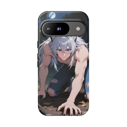 Luca Moonlit Werewolf Tough Phone Case — Anime Wolfman Cover (iPhone, Samsung Galaxy & Google Pixel) | Yaoi Monsters
