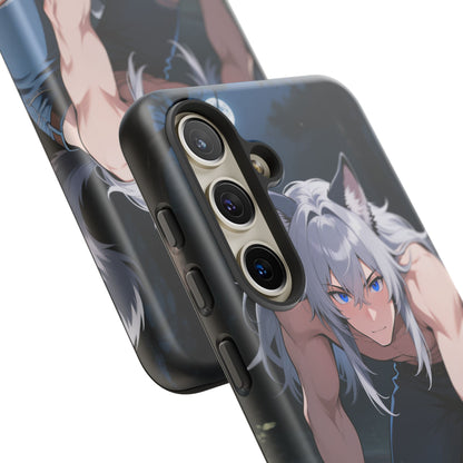 Luca Moonlit Werewolf Tough Phone Case — Anime Wolfman Cover (iPhone, Samsung Galaxy & Google Pixel) | Yaoi Monsters