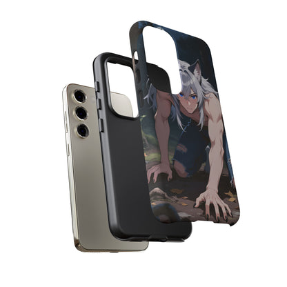 Luca Moonlit Werewolf Tough Phone Case — Anime Wolfman Cover (iPhone, Samsung Galaxy & Google Pixel) | Yaoi Monsters