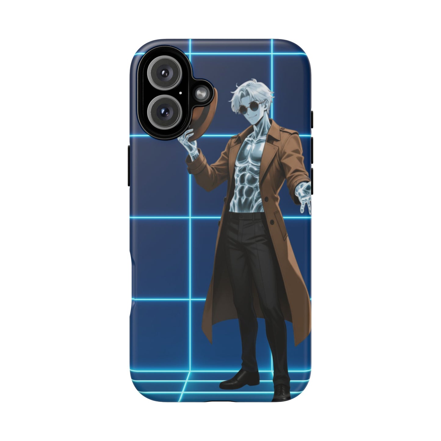 Theodore Marvel Invisible Man Anime Phone Case – iPhone, Samsung & Google Pixel (3D Wrap, Shock-Absorbing) | Yaoi Monsters