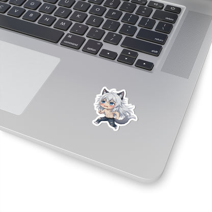 Cutie Monsters Luca “Panic” Vinyl Sticker – Running Away Right