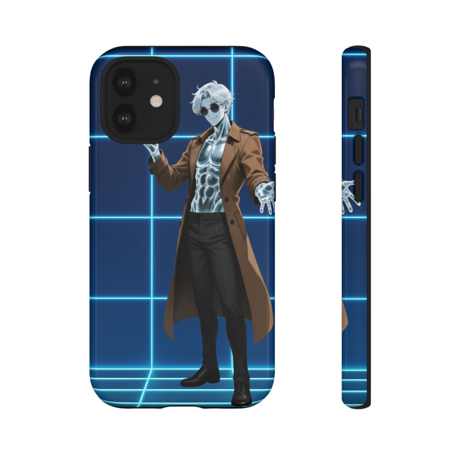 Theodore Marvel Invisible Man Anime Phone Case – iPhone, Samsung & Google Pixel (3D Wrap, Shock-Absorbing) | Yaoi Monsters