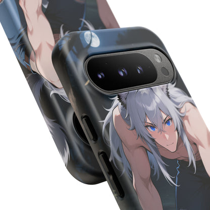 Luca Moonlit Werewolf Tough Phone Case — Anime Wolfman Cover (iPhone, Samsung Galaxy & Google Pixel) | Yaoi Monsters