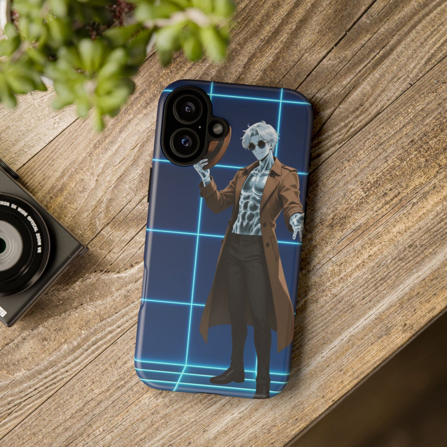 Theodore Marvel Invisible Man Anime Phone Case – iPhone, Samsung & Google Pixel (3D Wrap, Shock-Absorbing) | Yaoi Monsters