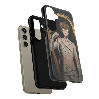 Imhotep Mummy Phone Case – iPhone, Samsung Galaxy & Google Pixel | 3D Wrap Gothic Anime Cover | Yaoi Monsters