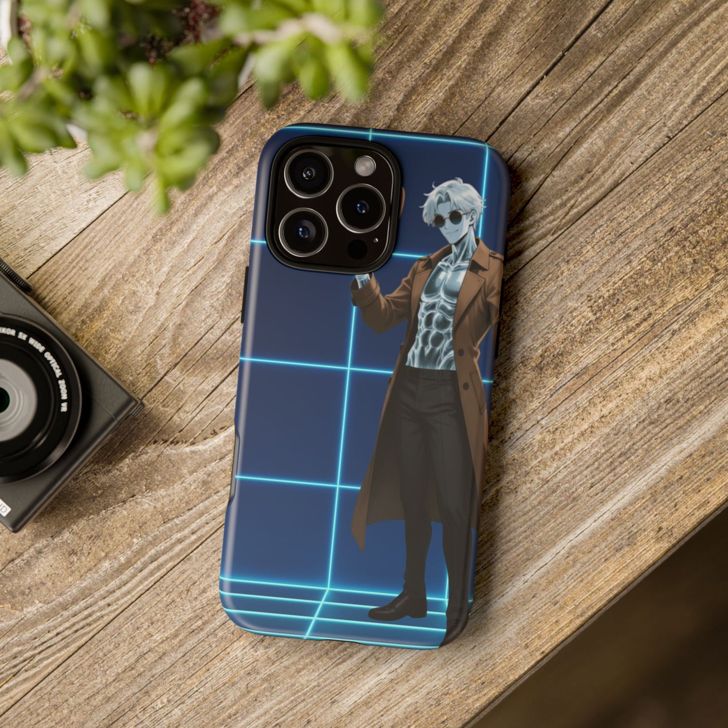 Theodore Marvel Invisible Man Anime Phone Case – iPhone, Samsung & Google Pixel (3D Wrap, Shock-Absorbing) | Yaoi Monsters
