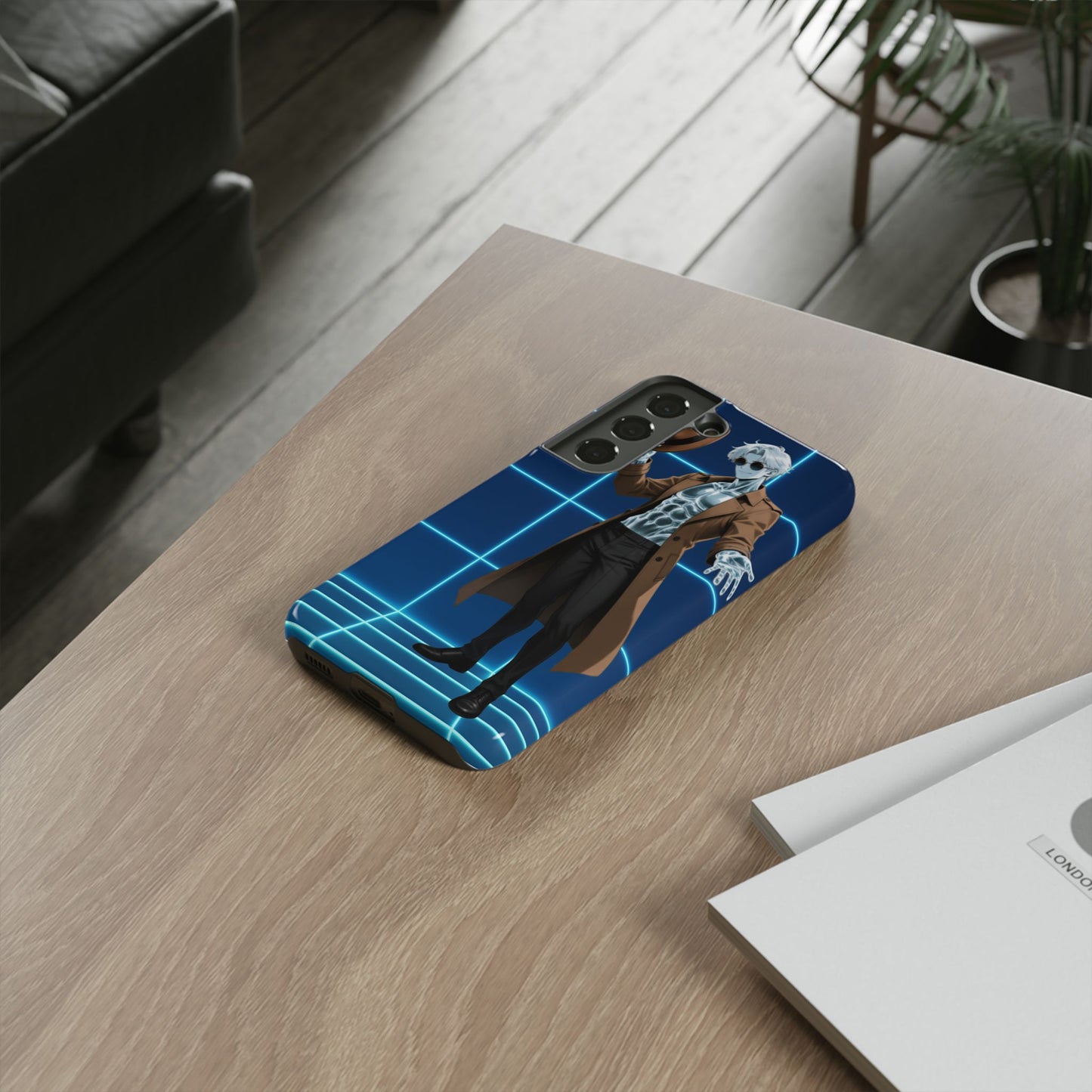 Theodore Marvel Invisible Man Anime Phone Case – iPhone, Samsung & Google Pixel (3D Wrap, Shock-Absorbing) | Yaoi Monsters