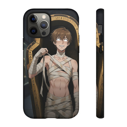 Imhotep Mummy Phone Case – iPhone, Samsung Galaxy & Google Pixel | 3D Wrap Gothic Anime Cover | Yaoi Monsters