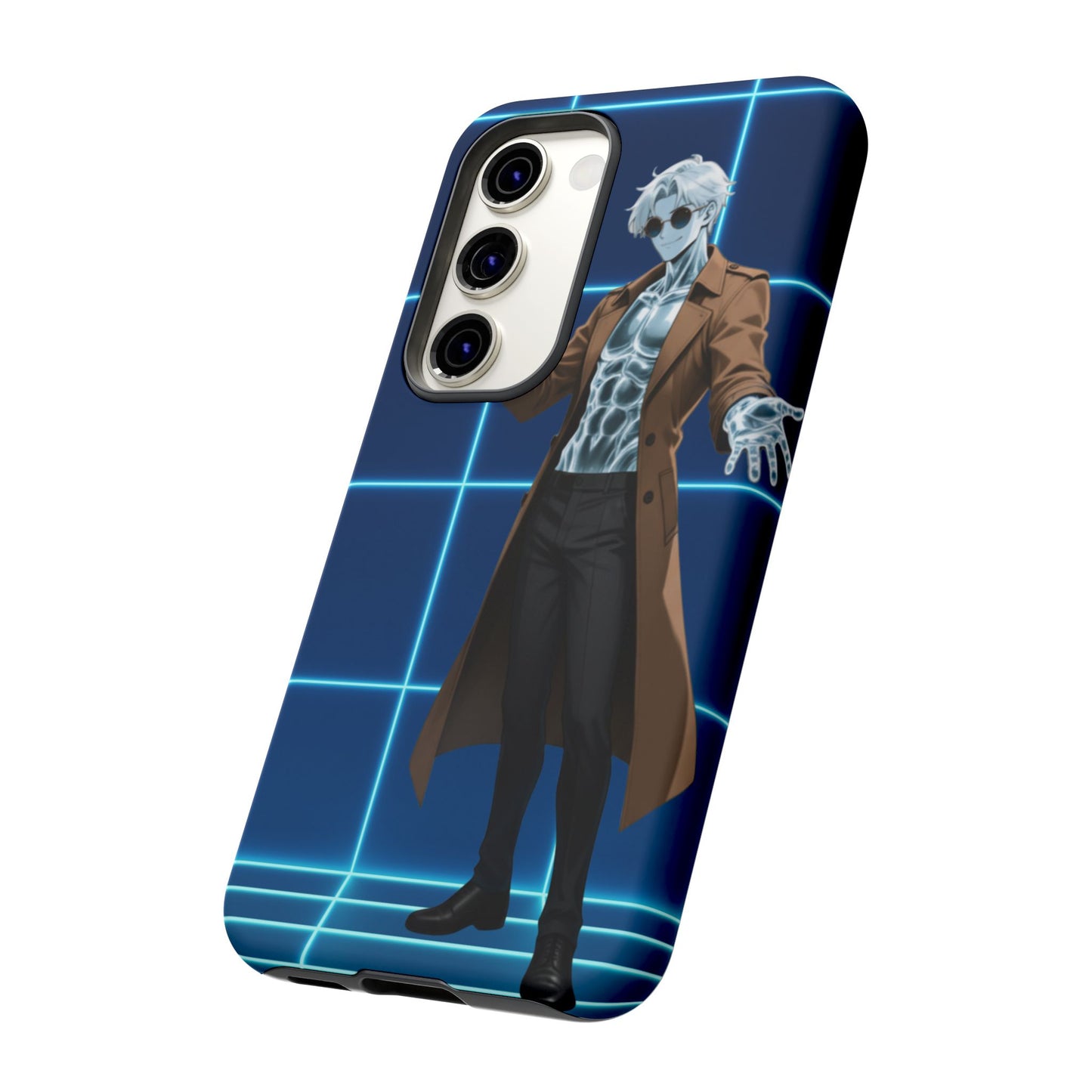 Theodore Marvel Invisible Man Anime Phone Case – iPhone, Samsung & Google Pixel (3D Wrap, Shock-Absorbing) | Yaoi Monsters