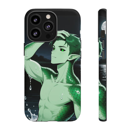 Kel Sea Creature Anime Phone Case — 3D Wrap, Shock-Absorbing (iPhone / Samsung / Pixel) | Yaoi Monsters