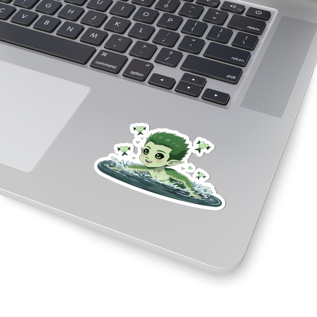 Cutie Monsters Kel “Love Chase” Glossy Vinyl Sticker – Splashing Forward