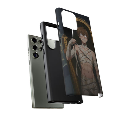 Imhotep Mummy Phone Case – iPhone, Samsung Galaxy & Google Pixel | 3D Wrap Gothic Anime Cover | Yaoi Monsters