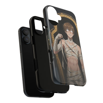 Imhotep Mummy Phone Case – iPhone, Samsung Galaxy & Google Pixel | 3D Wrap Gothic Anime Cover | Yaoi Monsters