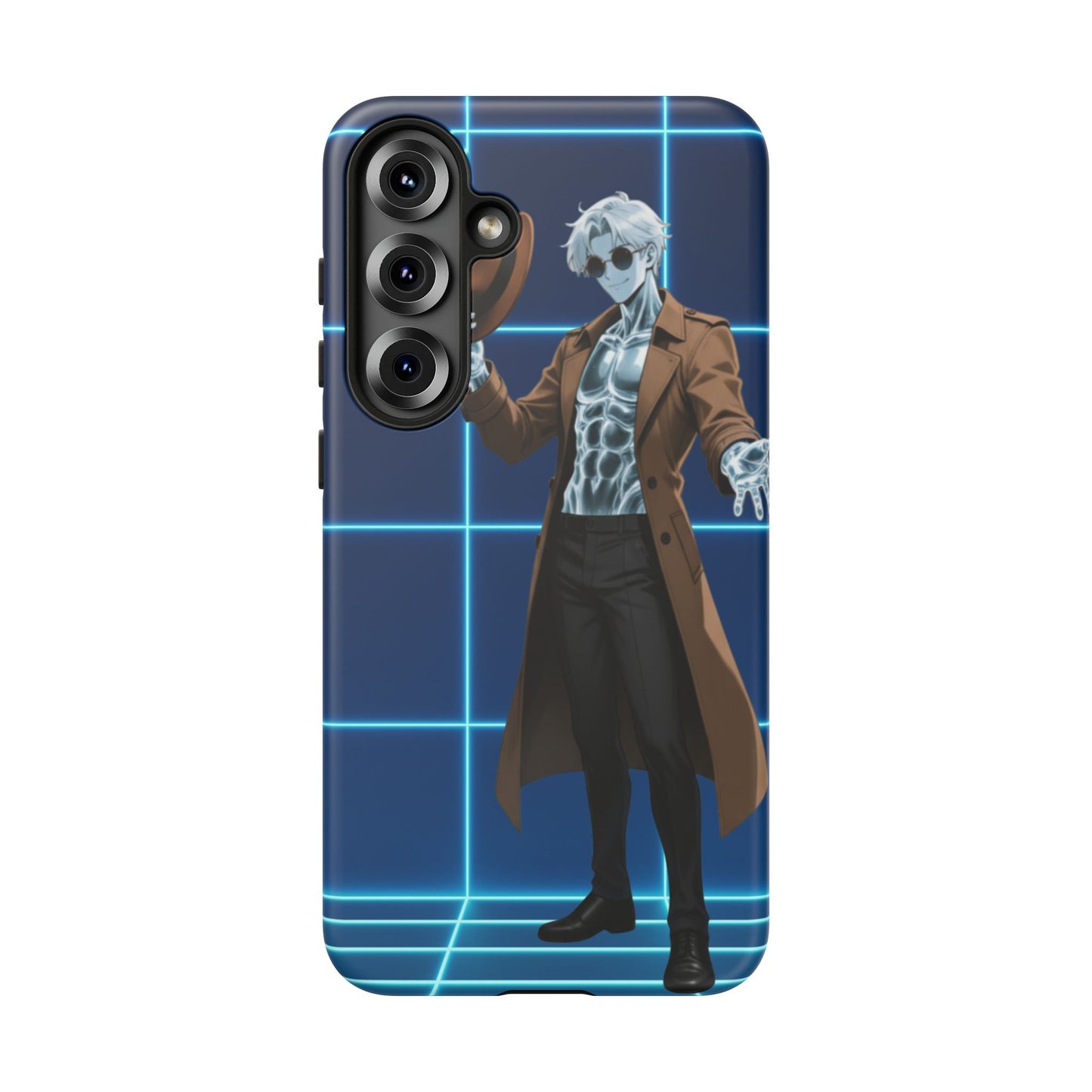 Theodore Marvel Invisible Man Anime Phone Case – iPhone, Samsung & Google Pixel (3D Wrap, Shock-Absorbing) | Yaoi Monsters