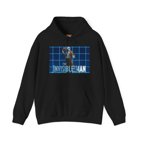 Theodore Marvel Invisible Man Hoodie (Heavy Blend Fleece) — Cozy Anime Monster Hoodie | Yaoi Monsters
