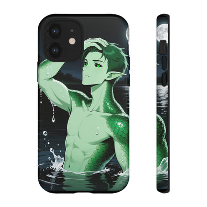 Kel Sea Creature Anime Phone Case — 3D Wrap, Shock-Absorbing (iPhone / Samsung / Pixel) | Yaoi Monsters