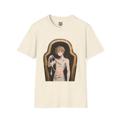 Imhotep Mummy Heartthrob Unisex T-Shirt — Gothic Anime Monster Streetwear | Yaoi Monsters