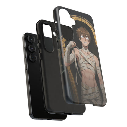 Imhotep Mummy Phone Case – iPhone, Samsung Galaxy & Google Pixel | 3D Wrap Gothic Anime Cover | Yaoi Monsters