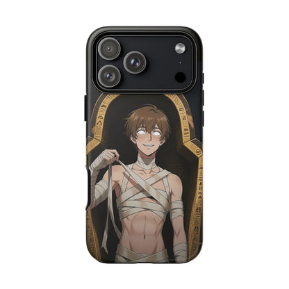 Imhotep Mummy Phone Case – iPhone, Samsung Galaxy & Google Pixel | 3D Wrap Gothic Anime Cover | Yaoi Monsters