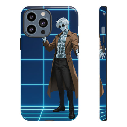 Theodore Marvel Invisible Man Anime Phone Case – iPhone, Samsung & Google Pixel (3D Wrap, Shock-Absorbing) | Yaoi Monsters