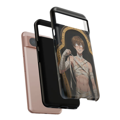 Imhotep Mummy Phone Case – iPhone, Samsung Galaxy & Google Pixel | 3D Wrap Gothic Anime Cover | Yaoi Monsters