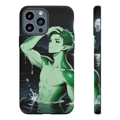 Kel Sea Creature Anime Phone Case — 3D Wrap, Shock-Absorbing (iPhone / Samsung / Pixel) | Yaoi Monsters