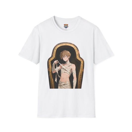 Imhotep Mummy Heartthrob Unisex T-Shirt — Gothic Anime Monster Streetwear | Yaoi Monsters