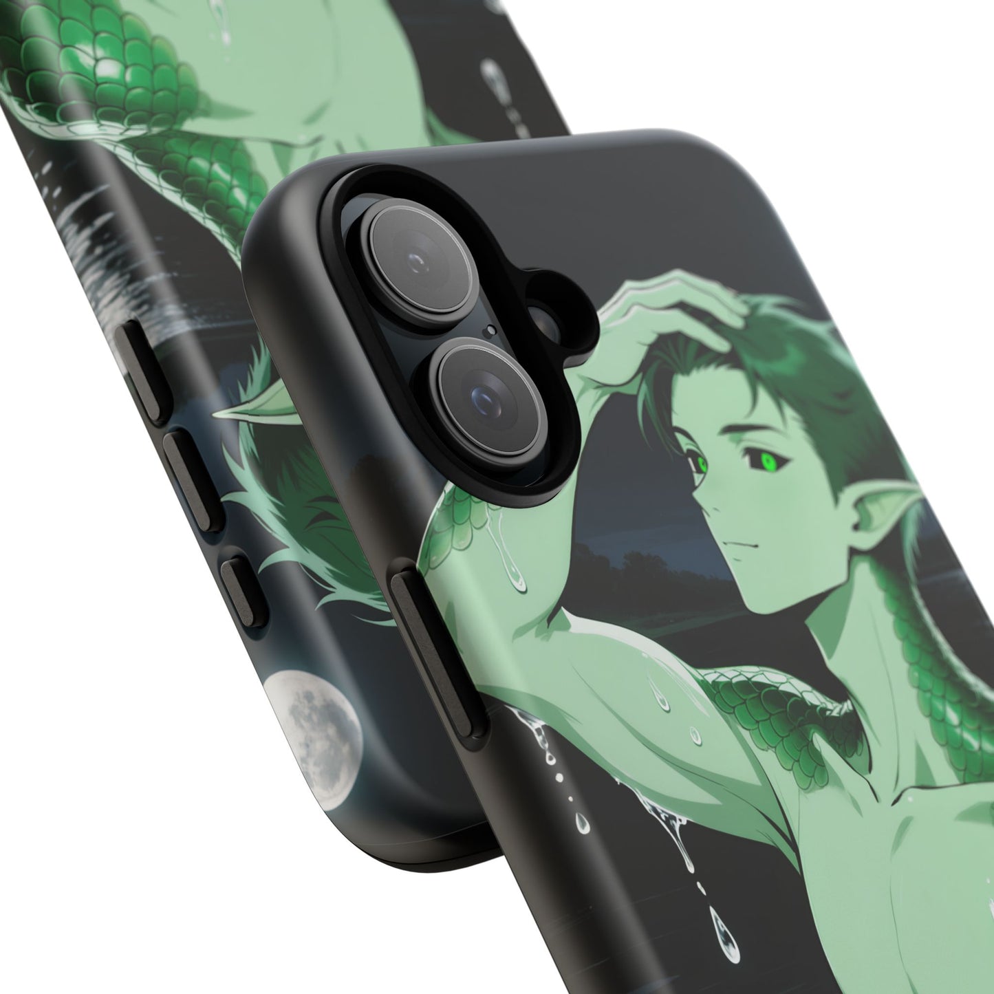 Kel Sea Creature Anime Phone Case — 3D Wrap, Shock-Absorbing (iPhone / Samsung / Pixel) | Yaoi Monsters