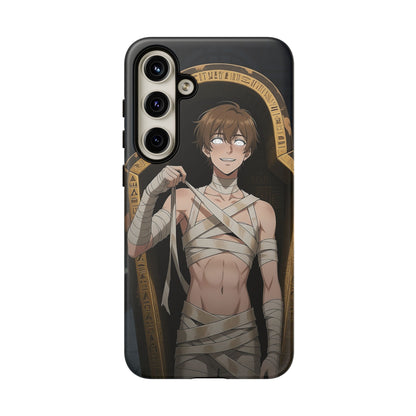 Imhotep Mummy Phone Case – iPhone, Samsung Galaxy & Google Pixel | 3D Wrap Gothic Anime Cover | Yaoi Monsters
