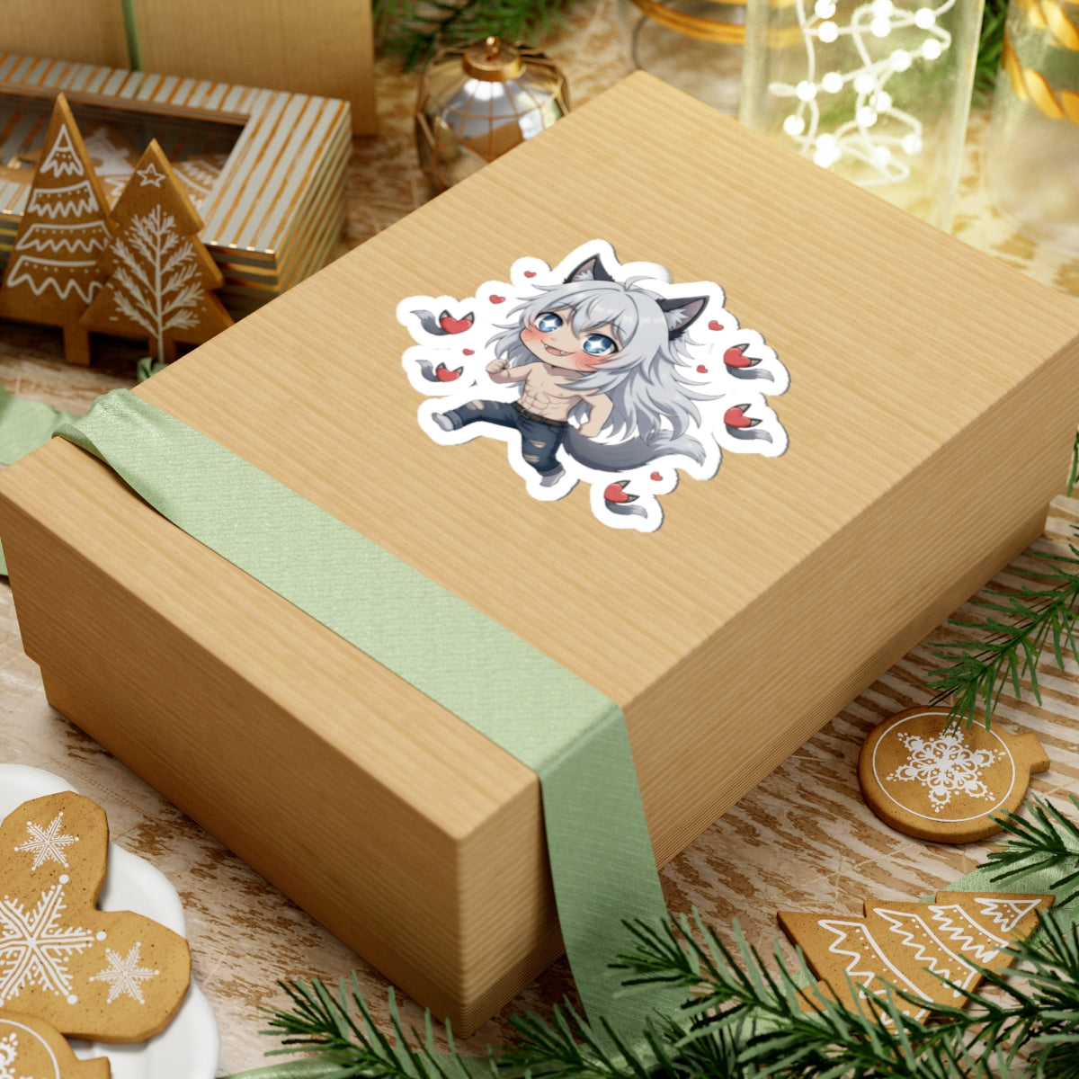 Cutie Monsters Luca “Love Chase” Vinyl Sticker – Facing Right