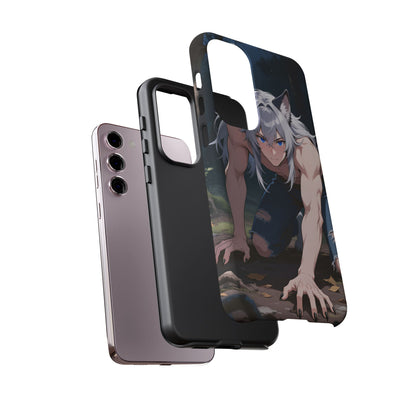 Luca Moonlit Werewolf Tough Phone Case — Anime Wolfman Cover (iPhone, Samsung Galaxy & Google Pixel) | Yaoi Monsters