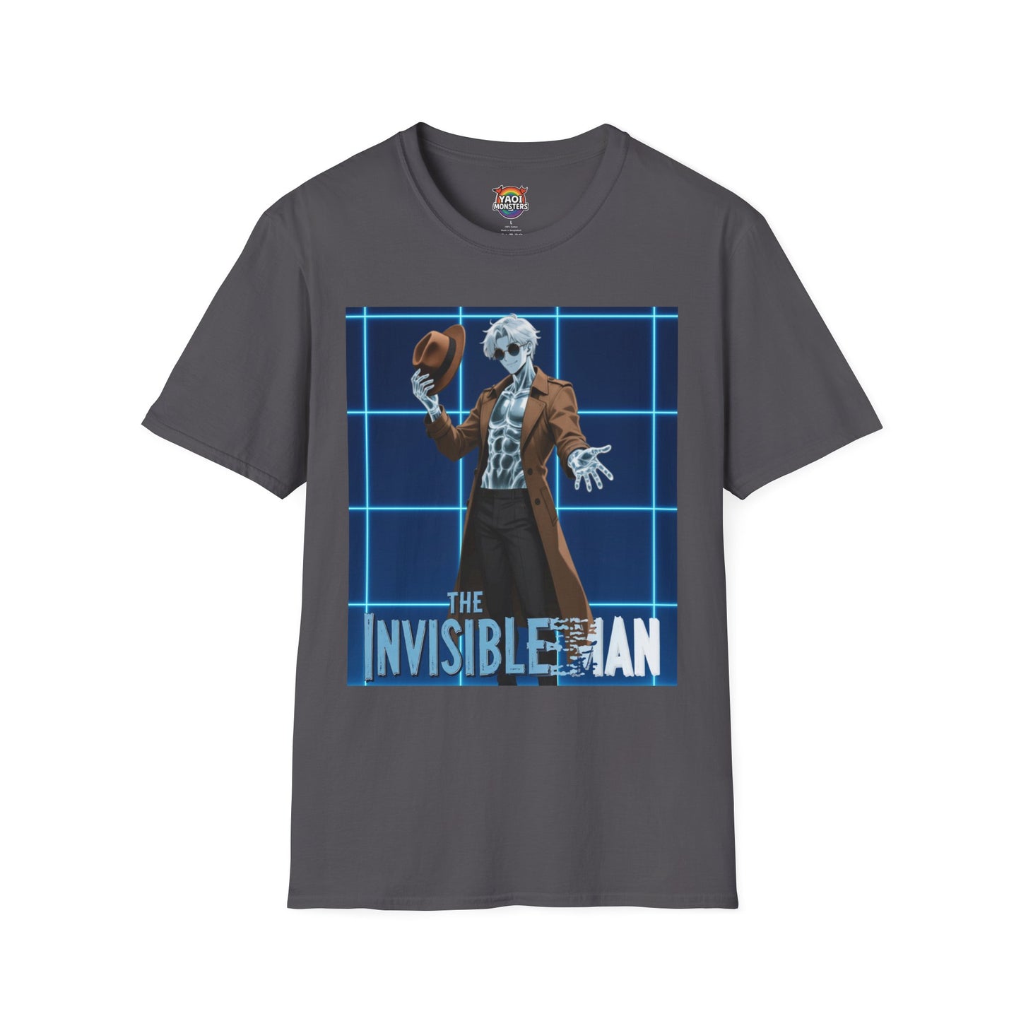 Theodore Marvel Invisible Man Unisex T-Shirt — Horror Anime Graphic Tee | Yaoi Monsters