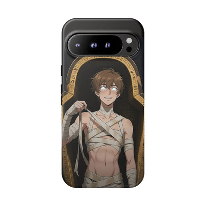 Imhotep Mummy Phone Case – iPhone, Samsung Galaxy & Google Pixel | 3D Wrap Gothic Anime Cover | Yaoi Monsters