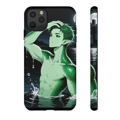 Kel Sea Creature Anime Phone Case — 3D Wrap, Shock-Absorbing (iPhone / Samsung / Pixel) | Yaoi Monsters