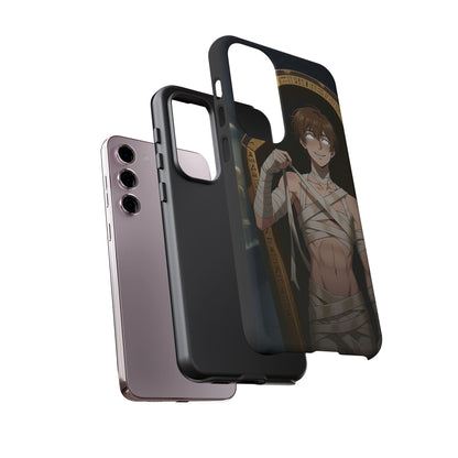 Imhotep Mummy Phone Case – iPhone, Samsung Galaxy & Google Pixel | 3D Wrap Gothic Anime Cover | Yaoi Monsters