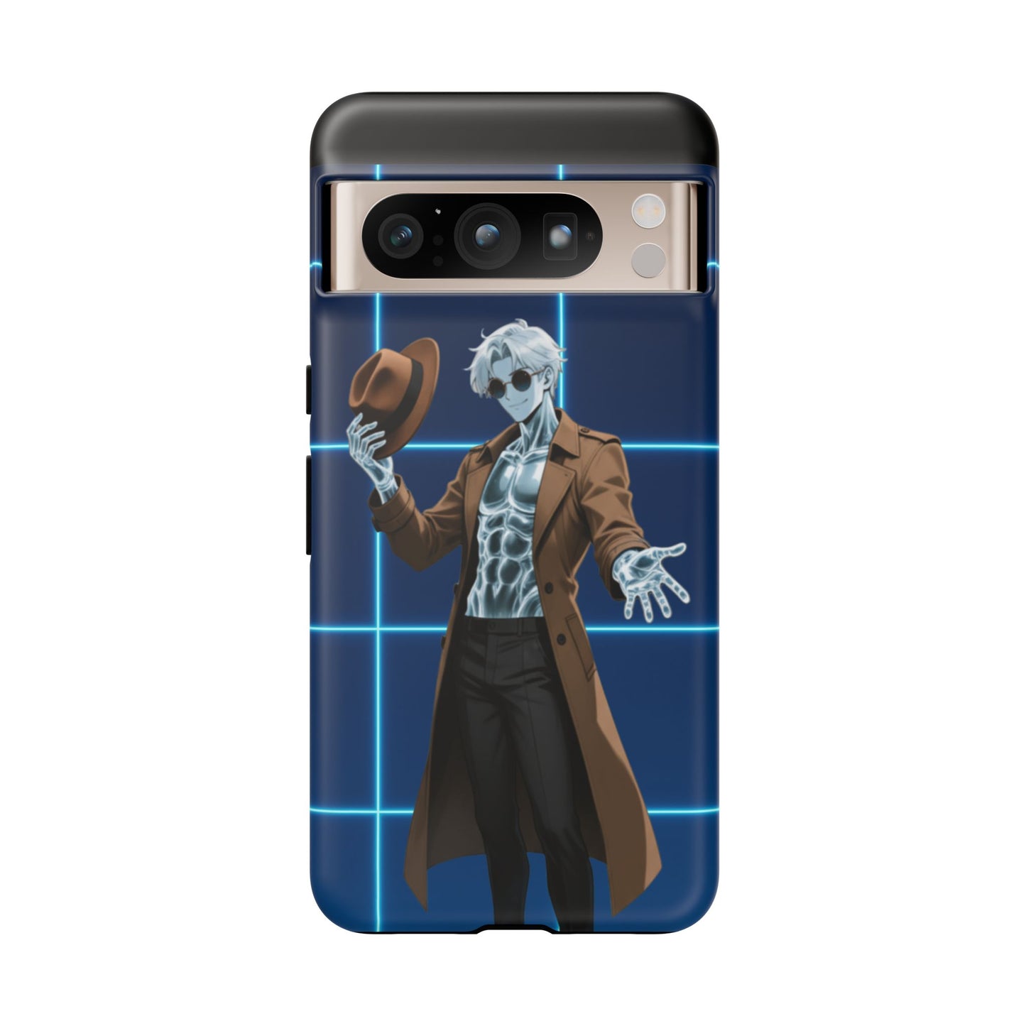 Theodore Marvel Invisible Man Anime Phone Case – iPhone, Samsung & Google Pixel (3D Wrap, Shock-Absorbing) | Yaoi Monsters