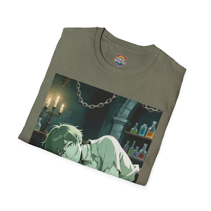 Adam Frankenstein Unisex T-Shirt — Gothic Monster Anime Tee | Yaoi Monsters