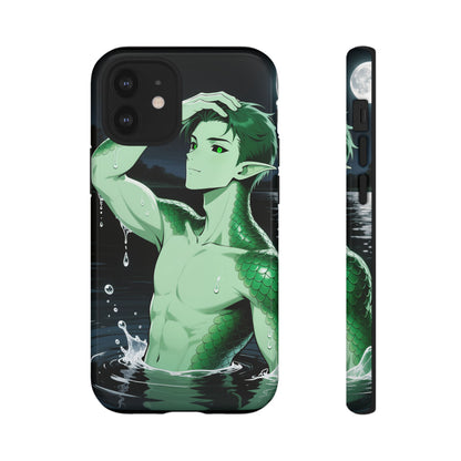 Kel Sea Creature Anime Phone Case — 3D Wrap, Shock-Absorbing (iPhone / Samsung / Pixel) | Yaoi Monsters