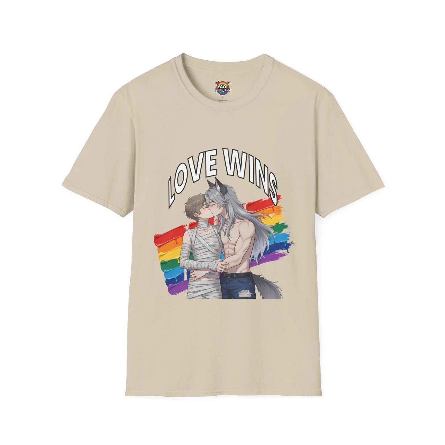 Love Wins – Luca x Imhotep Mummy & Werewolf BL Pride Tee