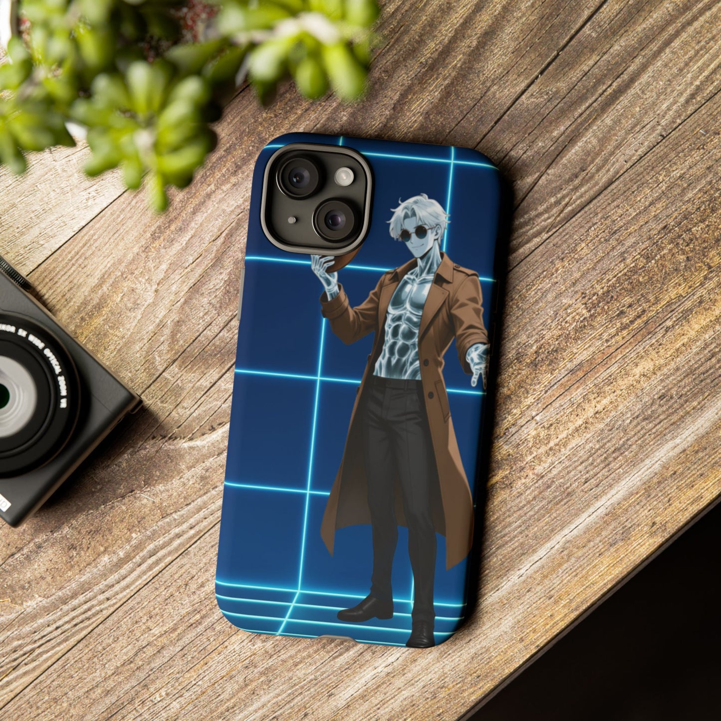 Theodore Marvel Invisible Man Anime Phone Case – iPhone, Samsung & Google Pixel (3D Wrap, Shock-Absorbing) | Yaoi Monsters
