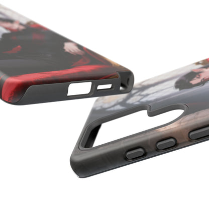 Dracula Velvet Chaise Gothic Vampire Phone Case — Anime Dracula Cover (iPhone, Samsung & Pixel) | Yaoi Monsters