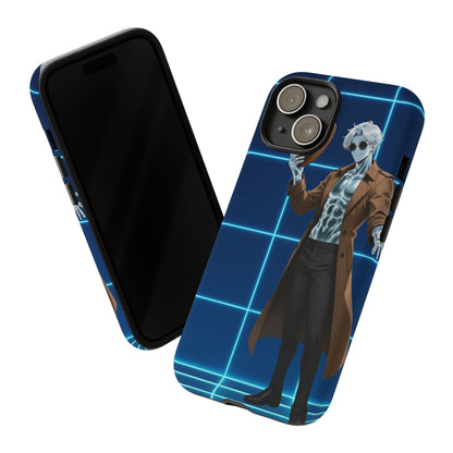 Theodore Marvel Invisible Man Anime Phone Case – iPhone, Samsung & Google Pixel (3D Wrap, Shock-Absorbing) | Yaoi Monsters