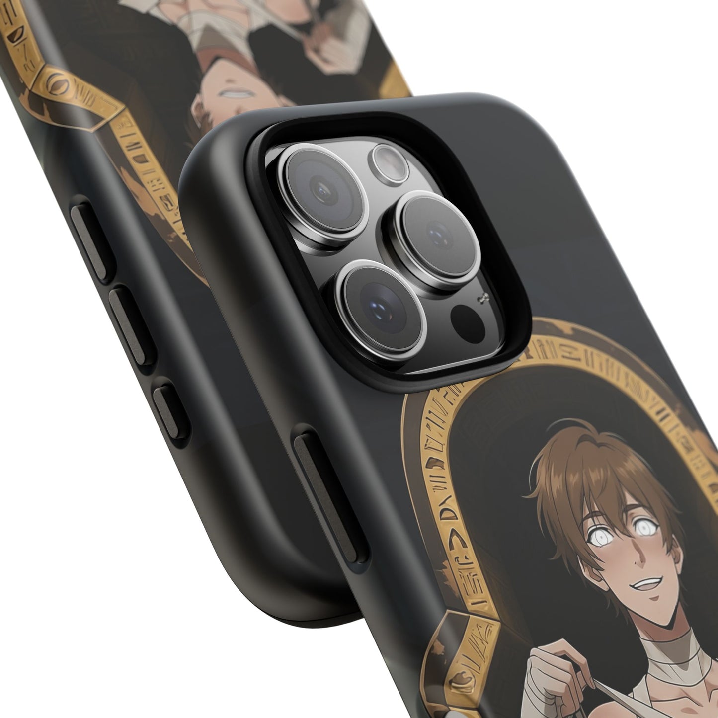 Imhotep Mummy Phone Case – iPhone, Samsung Galaxy & Google Pixel | 3D Wrap Gothic Anime Cover | Yaoi Monsters